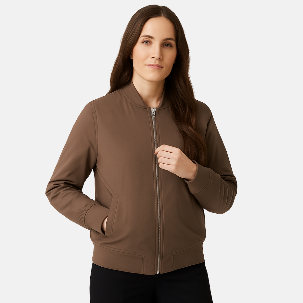 Women’s Minimalist Bomber Jacket