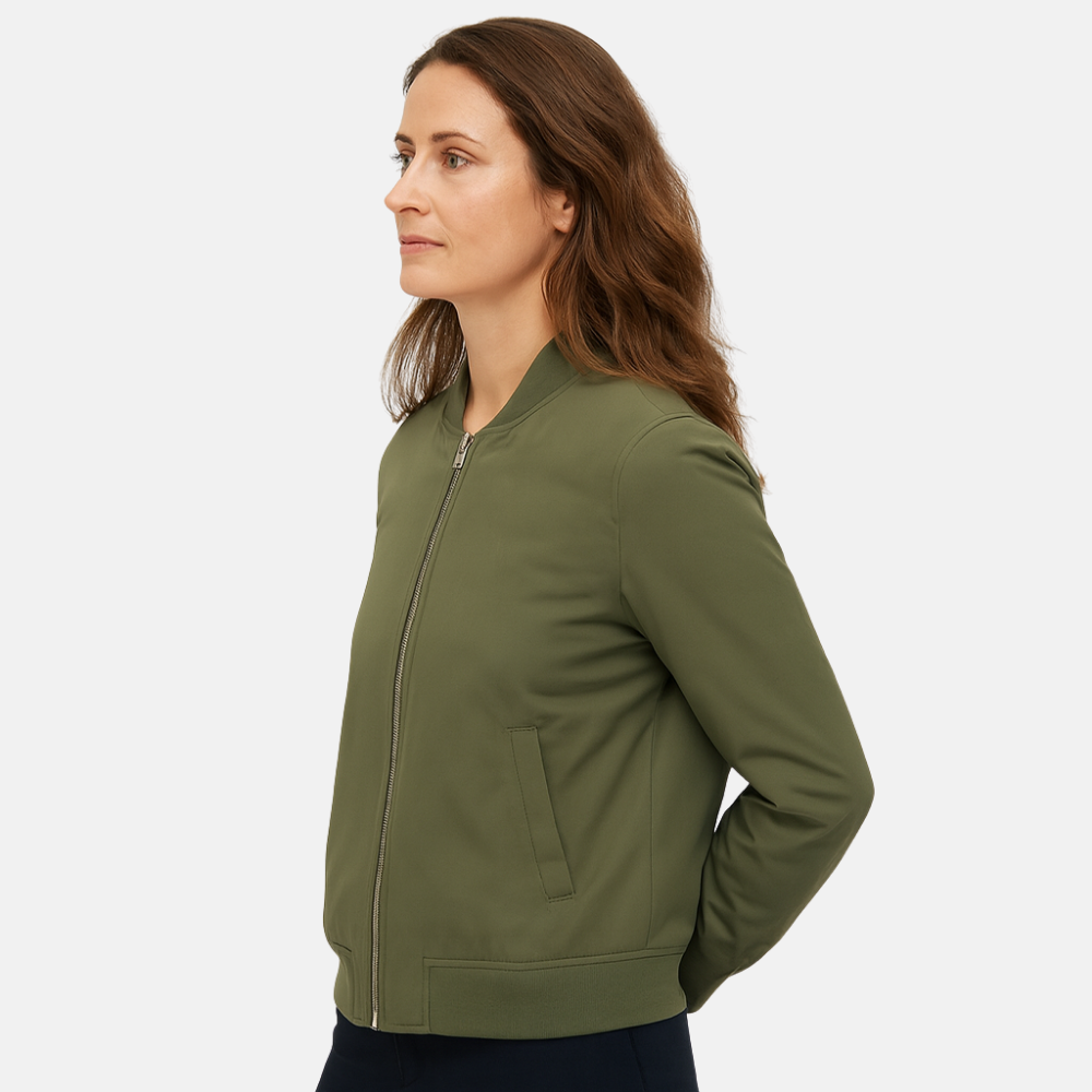 Women’s Minimalist Bomber Jacket